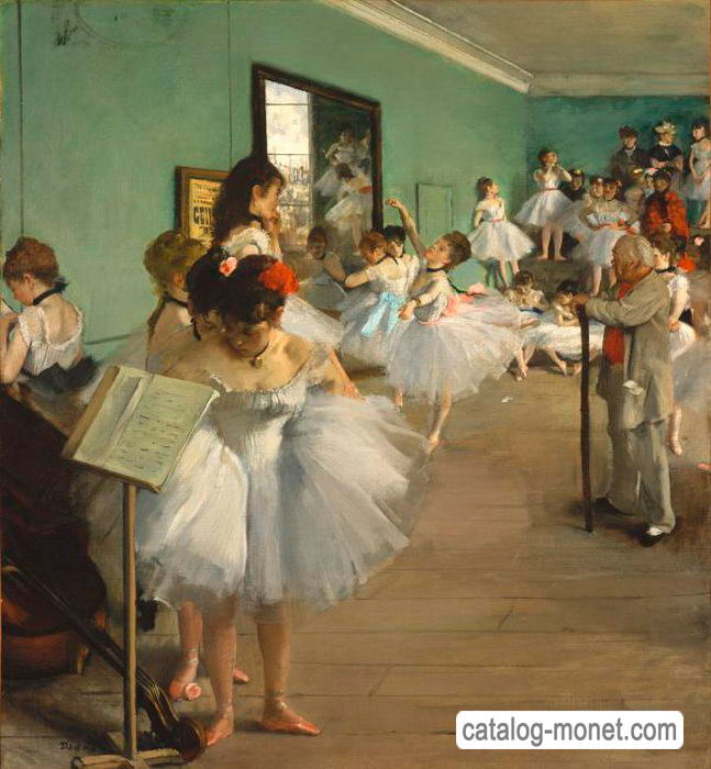 Танцевальный класс. Эдгар Дега